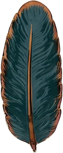 FOMIYES Bandeja de cerámica para servir pescado, platos de sushi, bandeja de cerámica, bandeja de sushi, bandeja de sushi, bandejas decorativas,