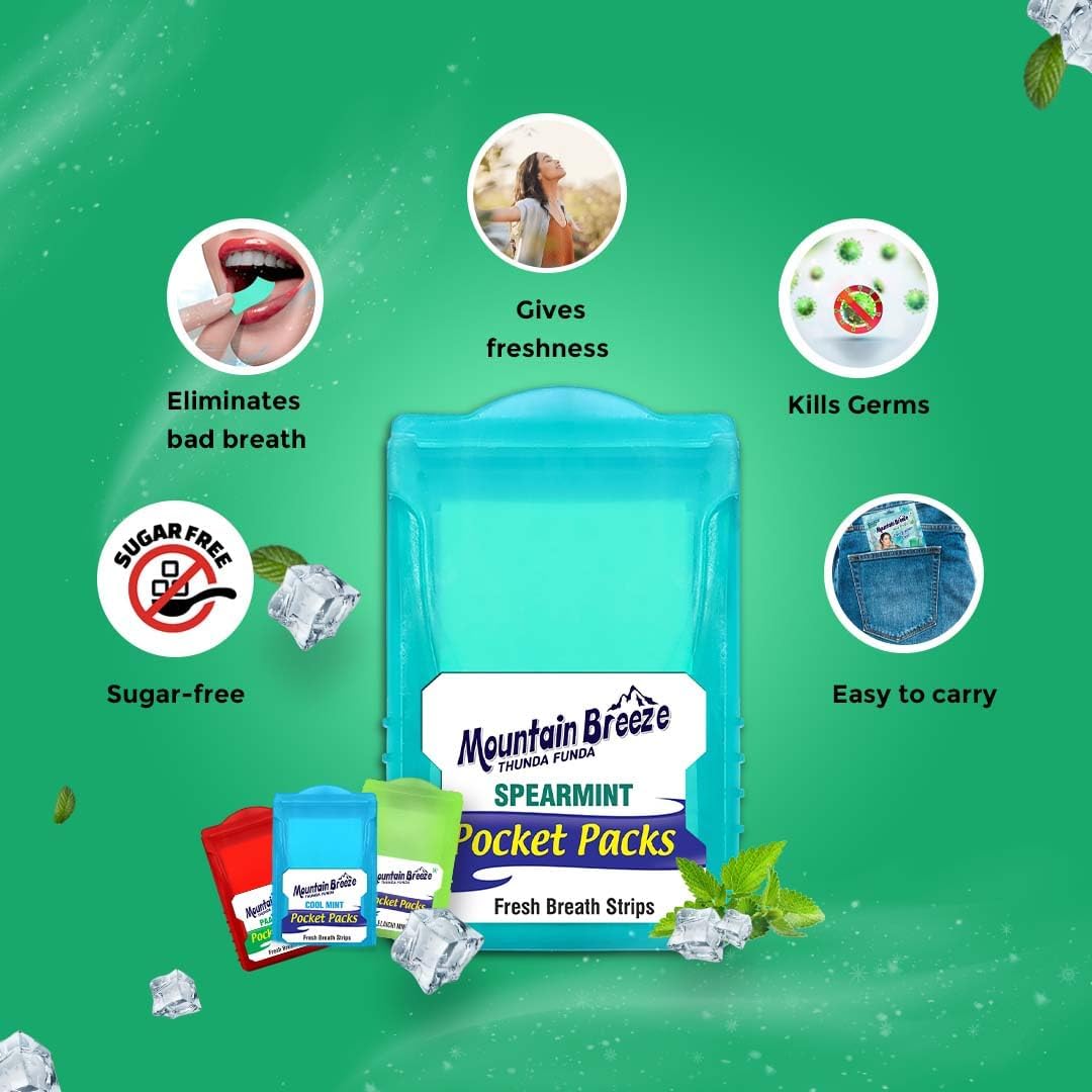 Amazon.com: Mountain Breeze Oral Hygiene Mouth Freshener Sugar