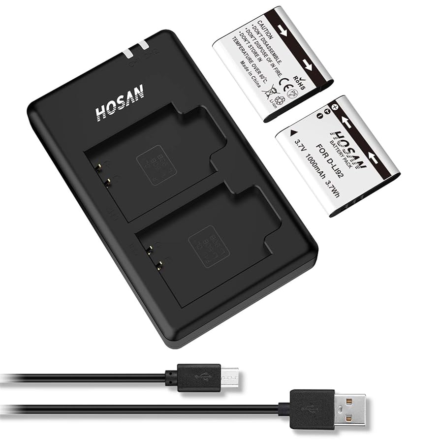 RICOH - GR3 + Vemico LI-50B/D-LI92 バッテリー 充電器 2個 Amazon | HOSAN D-LI92 LI-50B 純正互換 バッテリー 2個 + USB