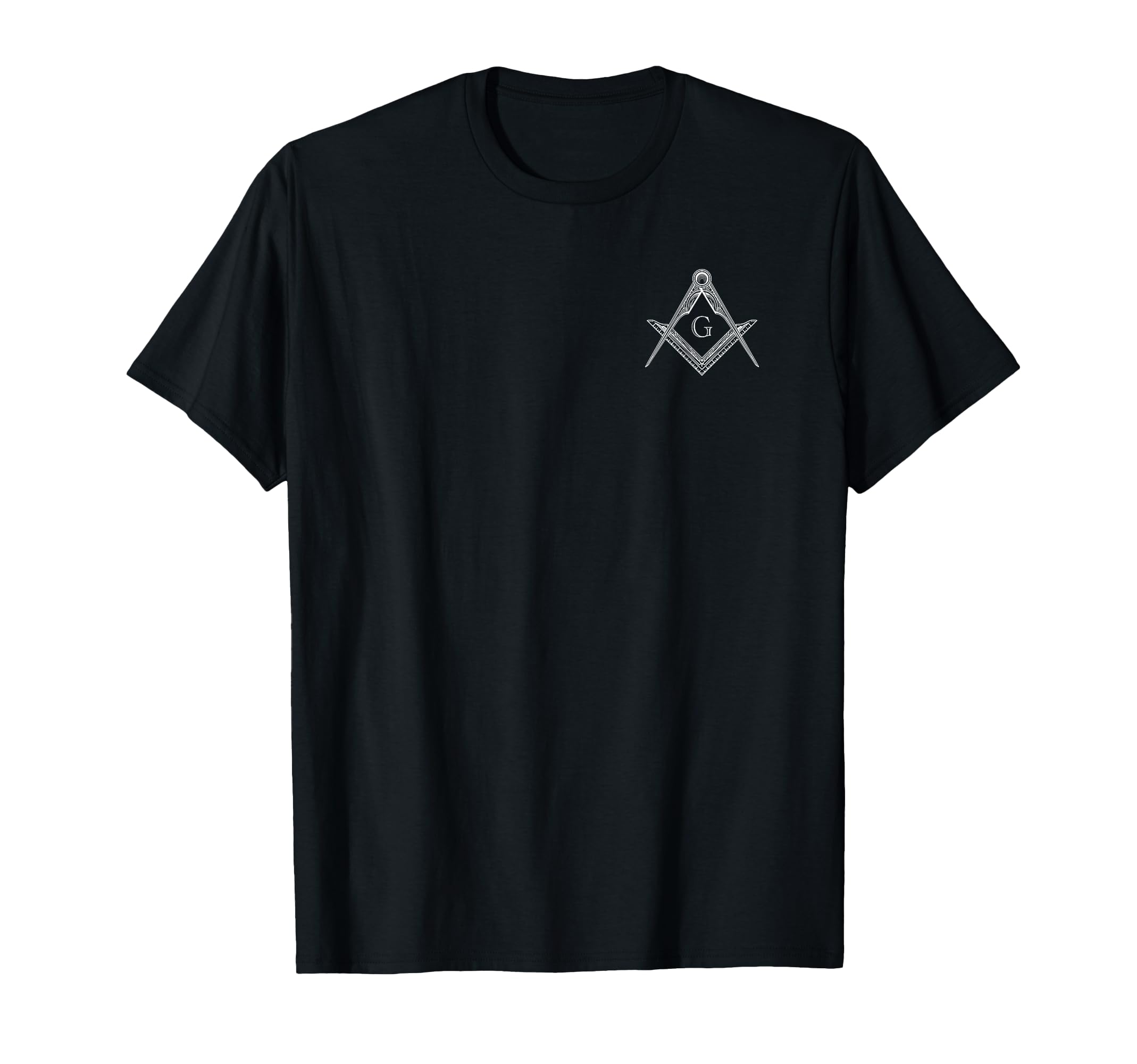 Freemason Symbol Square & Compass Grand Lodge Masonic T-Shirt