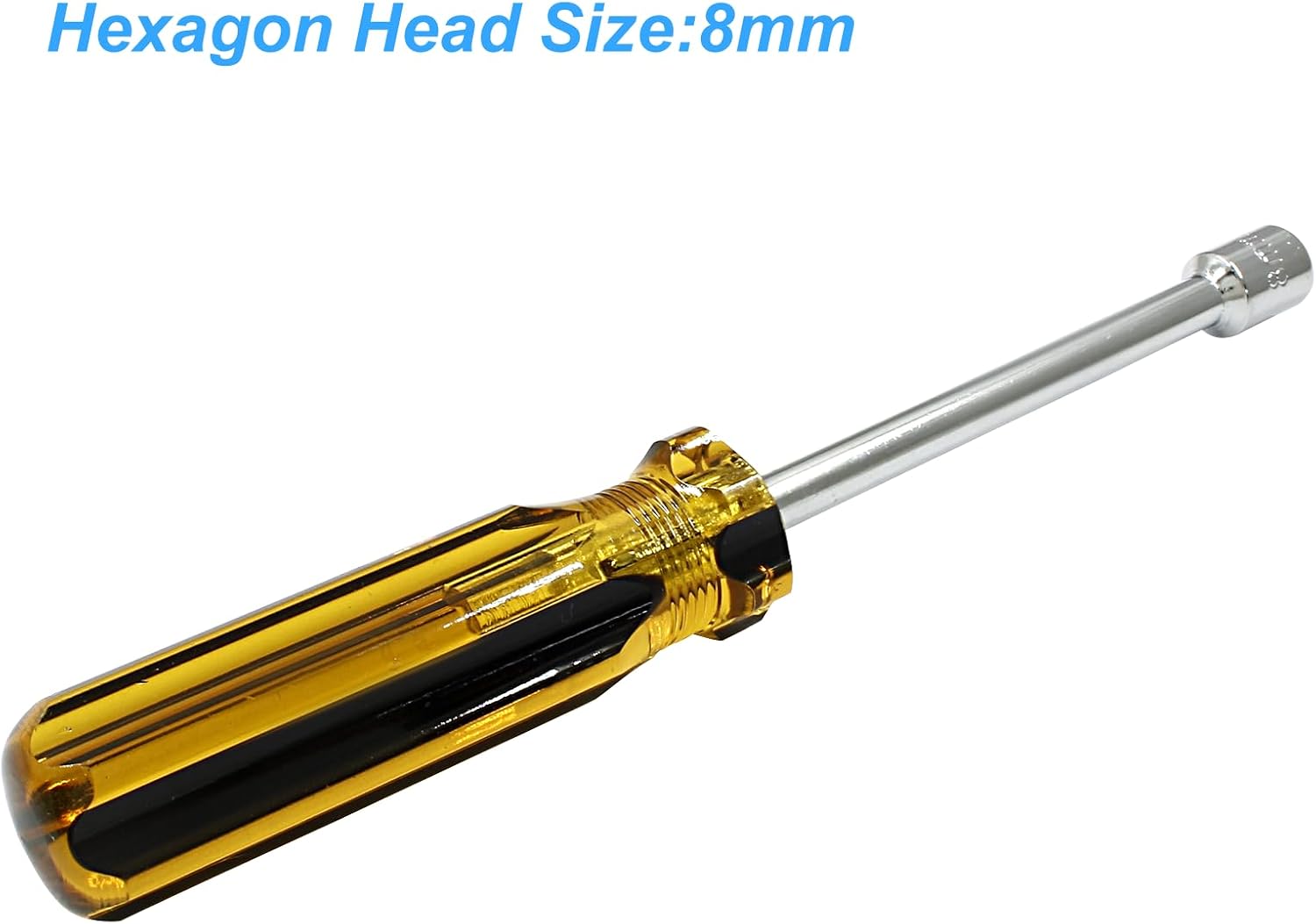 Biaungdo 8mm Socket Wrench Screwdriver, Hex Socket Wrench image 5