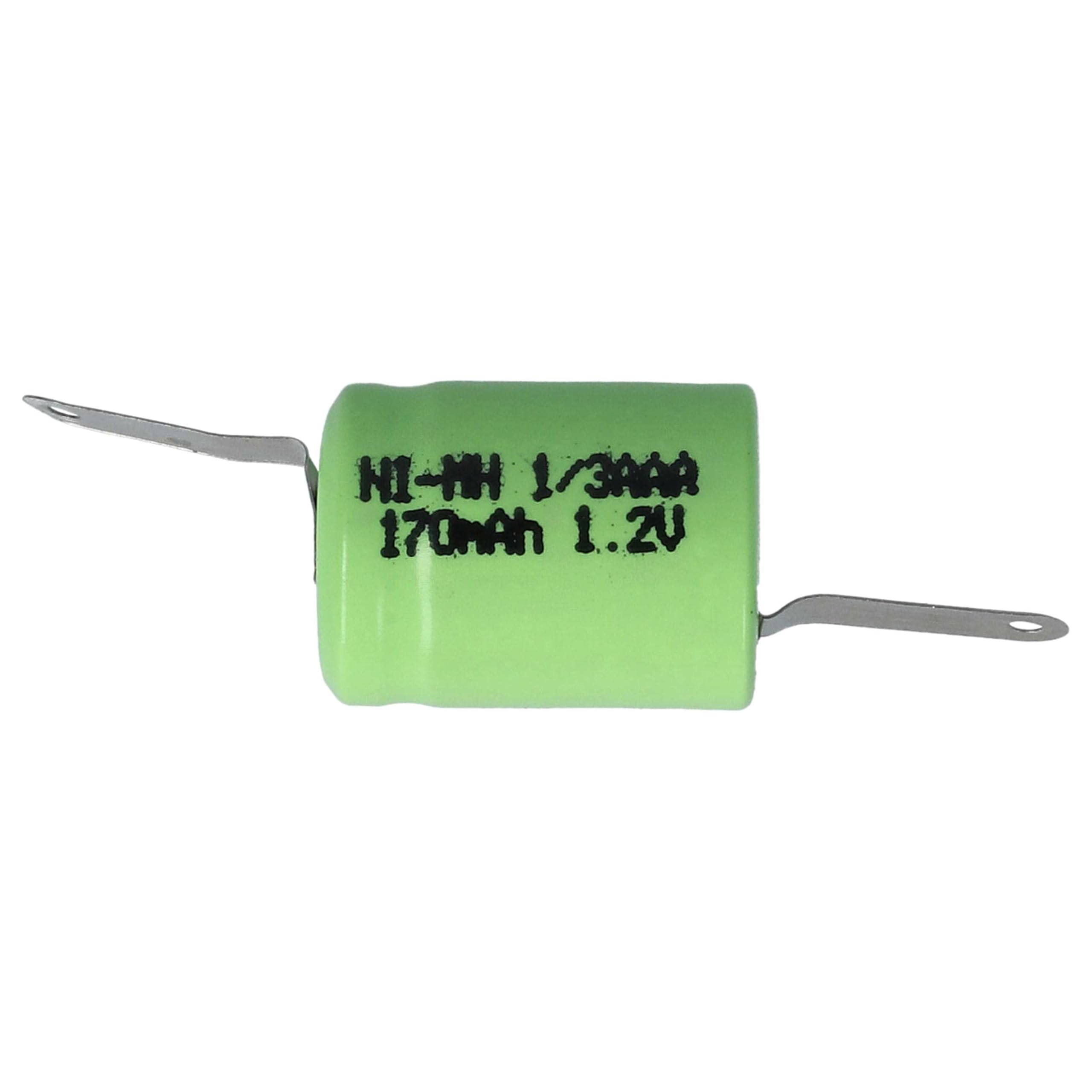 vhbw 10x Batteries Remplacement pour 1/3AAA