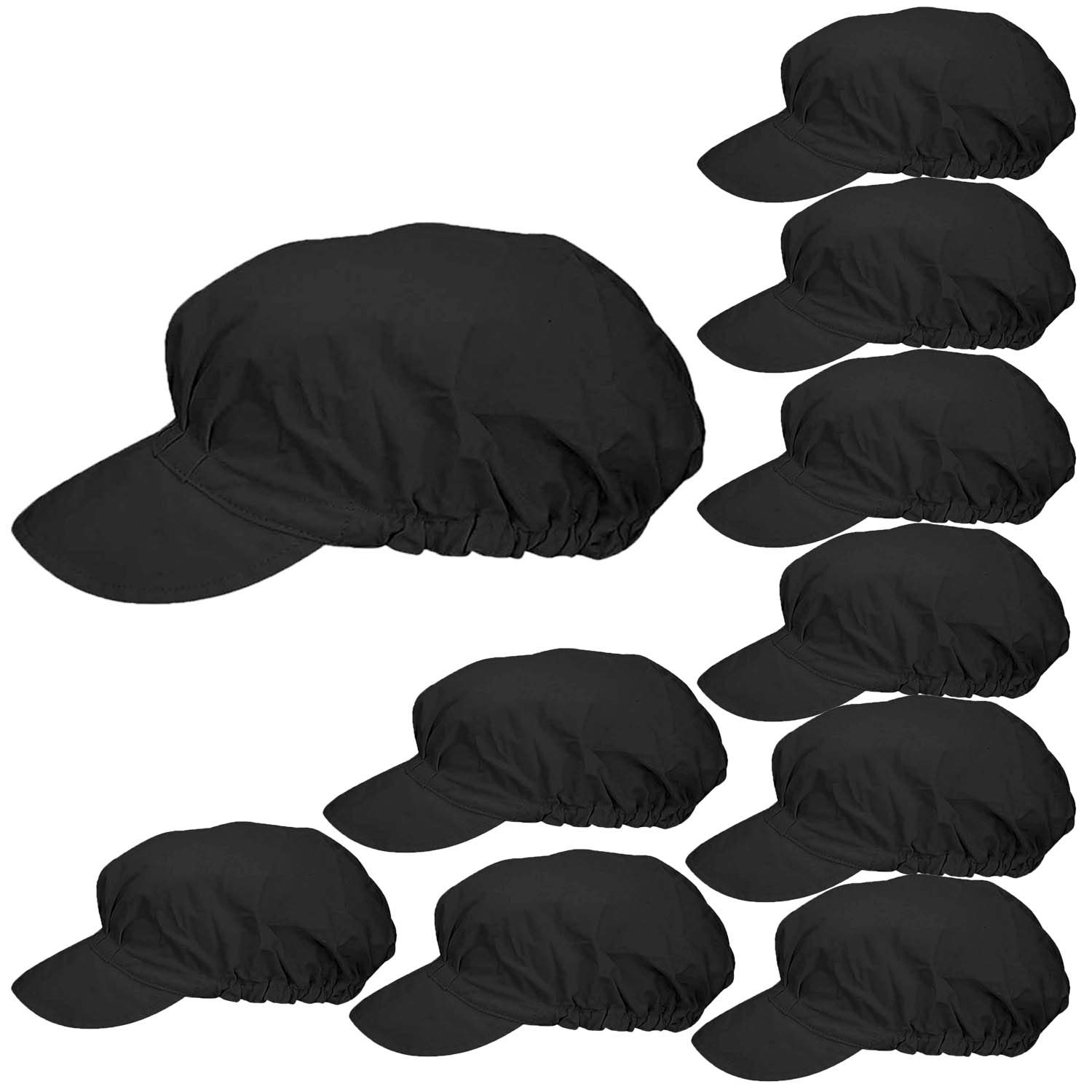 MISEMIYA Gorro Visera Cocinero KX-923 (Pack de 100) Unisex Adulto