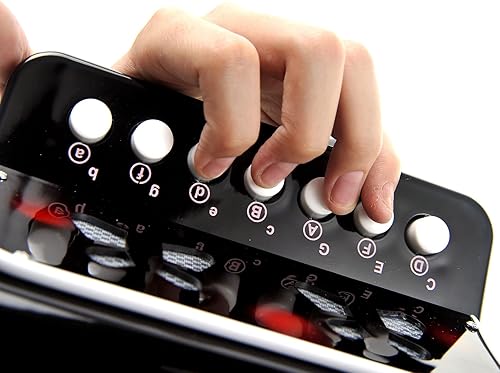 Miniatura 3 de PowerTRC Acordeón infantil  Instrumento musical  Música fácil de aprender  Instrumento para niños