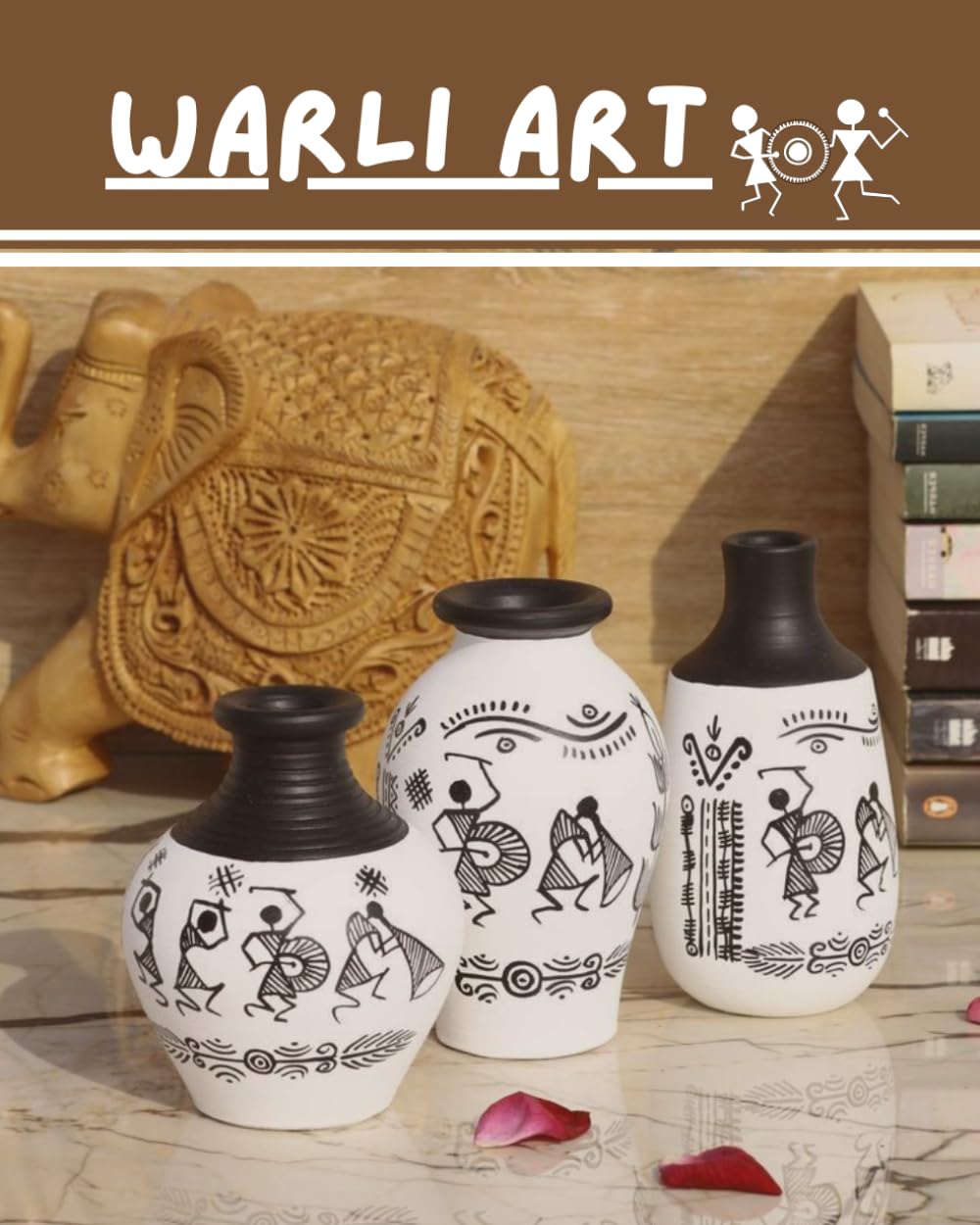 WARLI ART: Easy-to-Follow Warli Art Lessons for Kids, Beginners, and Art Lovers Discover the Beauty of Traditional Indian Tribal Art from Scratch