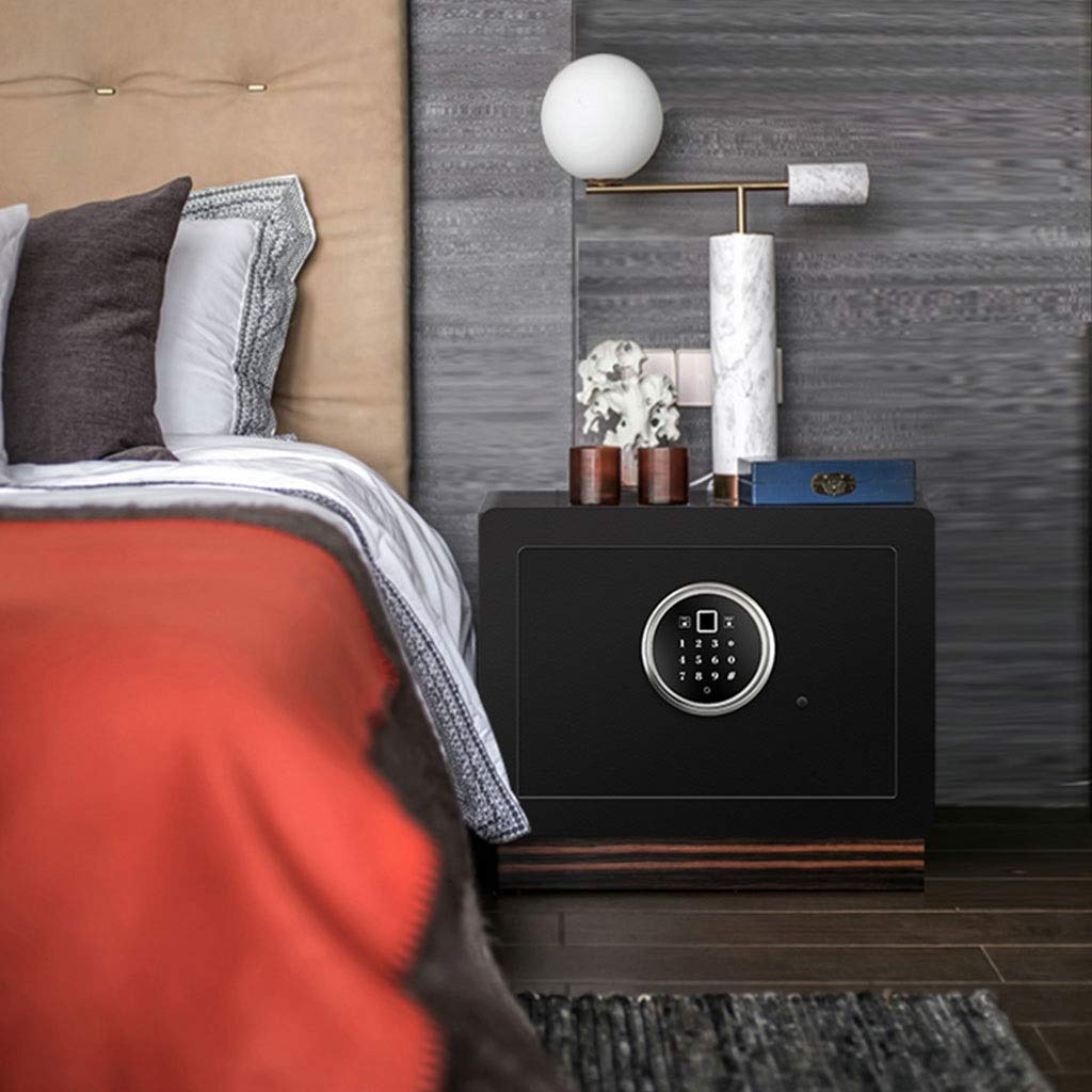 Caja Fuerte de Alta Seguridad, Caja Fuerte electrónica para el hogar, Estructura de Huellas Dactilares, pequeño Sistema de Seguridad para el hogar, Caja Fuerte de 35 25 25 cm