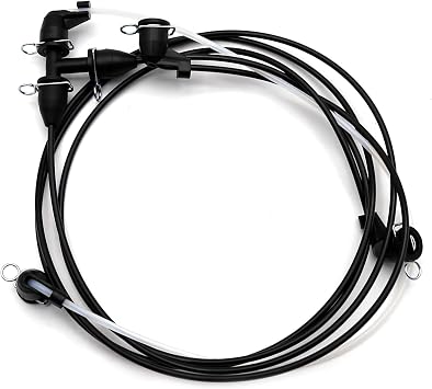 Air Suspension Compressor Line Repair Kit 949-006 88987900 Replacement for Chevy Tahoe Suburban 1500 2500, Cadillac Escalade ESV, GMC Yukon Yukon XL 1500 2500