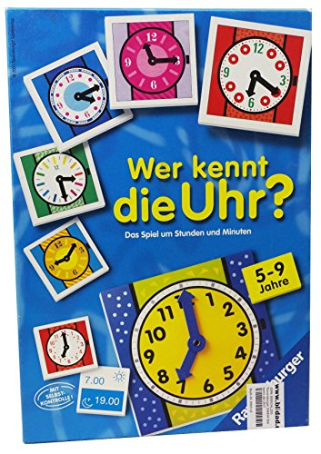 Ravensburger 244454 Wer kennt die Uhr?