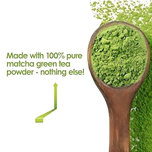 Miniatura 6 de EILIN Polvo de té verde matcha orgánico, 3.53 oz (3.53 onzas por USDA, certificado BIO, grado culinario japonés, té matcha en polvo para hornear,