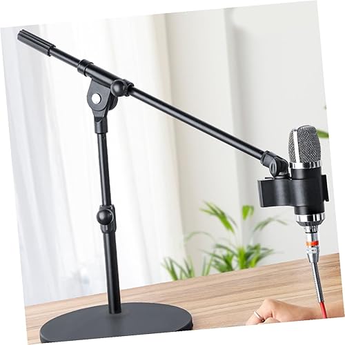 Miniatura 9 de Telescoping Mic Stand Extension Boom Pole with Screw Head Adapter Metal Microphone Arm Compatible with Various Mic Brands Easy to Install for Studio
