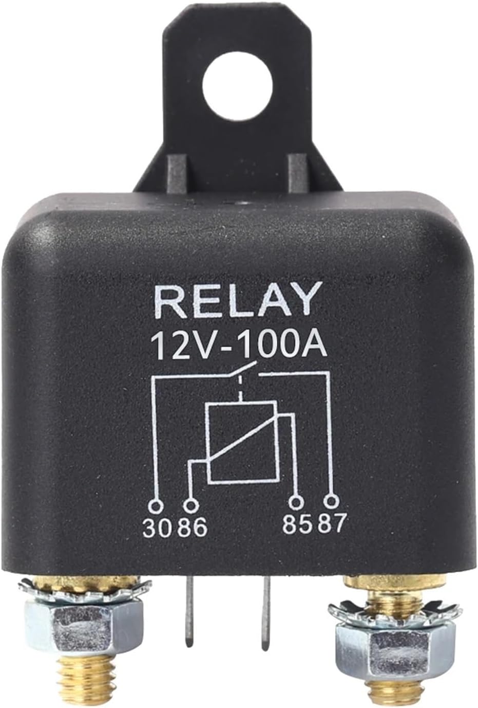 Car Truck Motor Automotive Relay 24V/12V 200A/100A Continuous Type Automotive Car Relays Replacement Parts Accessories (Size : 24V 120A)