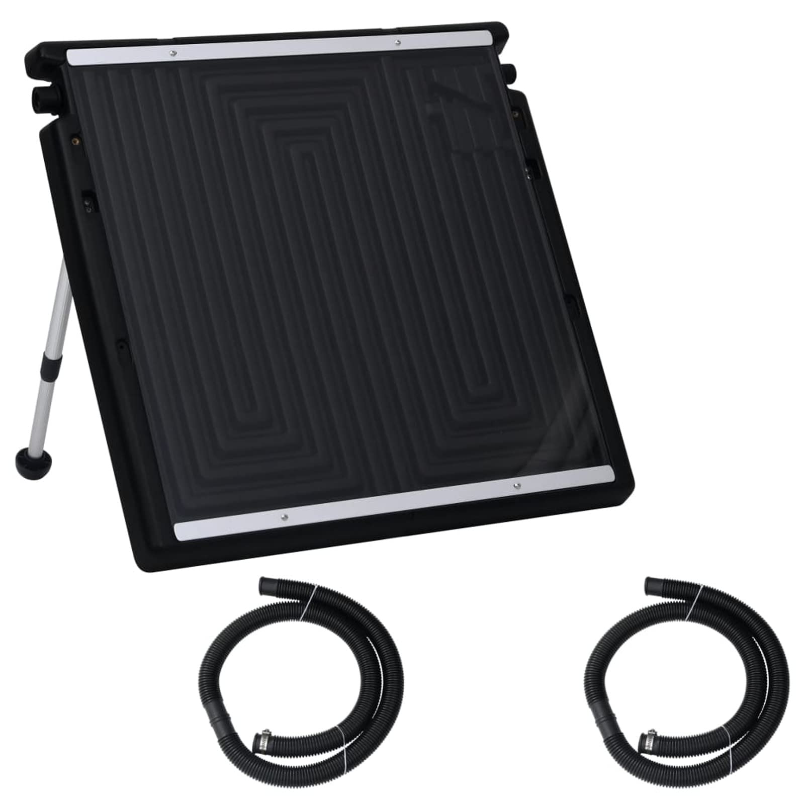 Rantry Pannello Solare Termico per Piscina 75x75 cm, Decor da Mobili Mobili da Interni/Esterni per Spiaggia Esterno Piscina Giardino