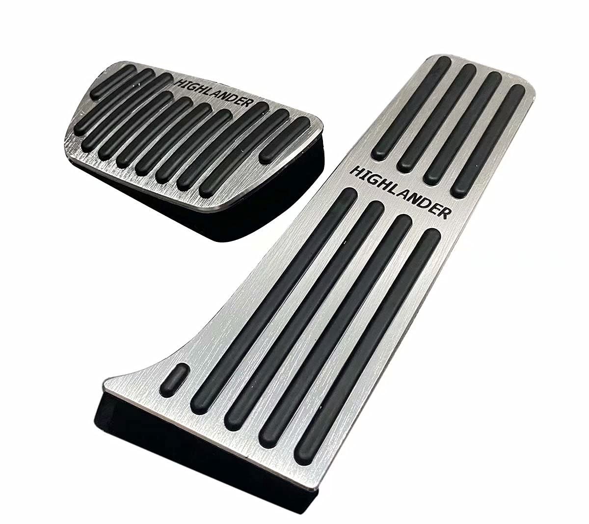 AT Pedal Pads For Toyota Highlander 2022 Gas Fuel Brake Pedal Covers Red Black Car Styling Interior Accessories