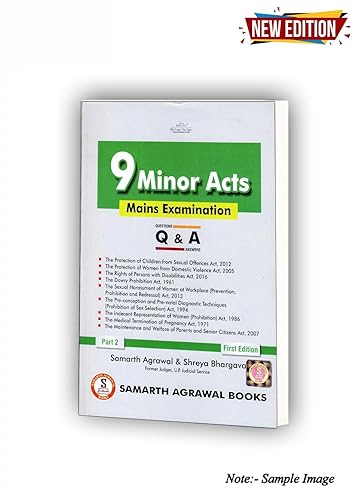 Q&amp;A 9 MINOR ACTS (MAINS-EXAMINATION MCQ) EDITION 2023