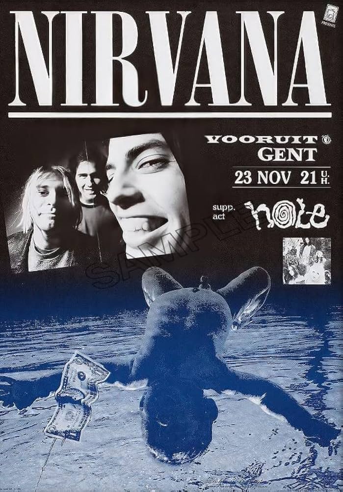 NIRVANA ポスター　Vintage　ヴィンテージ 　poster Nirvana