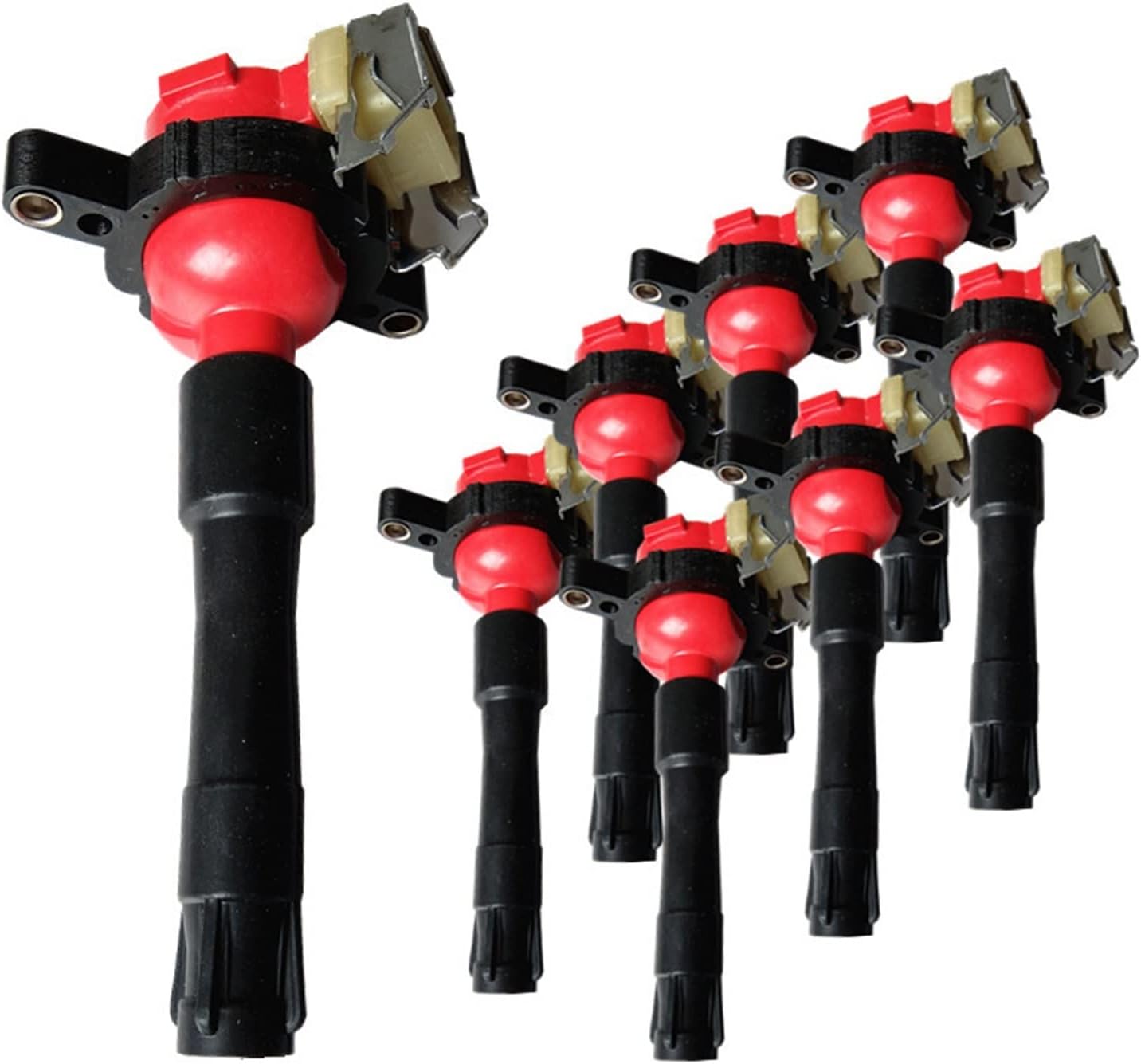 8 IGNITION COIL COILS For E31 E38 E39 E53 V8 M62 540i 740i 840ci X5 Z8 M5 4.4L 4.6L 5.0L 1748017 1788276
