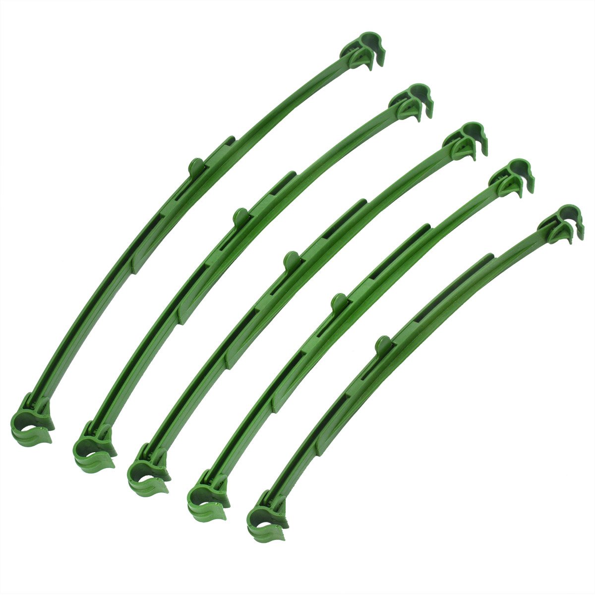 24Pcs Adjustable Expandable Tomato Trellis Garden Stake Connectors Attach Stake Arms