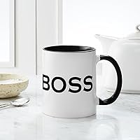 Vista 85 de CafePress Number 1 Boss Mugs 11 oz (325 ml) Ceramic Coffee Mug