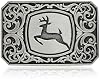 Montana Silversmiths Womens John Deere Filigree Belt Buckle - A847jds