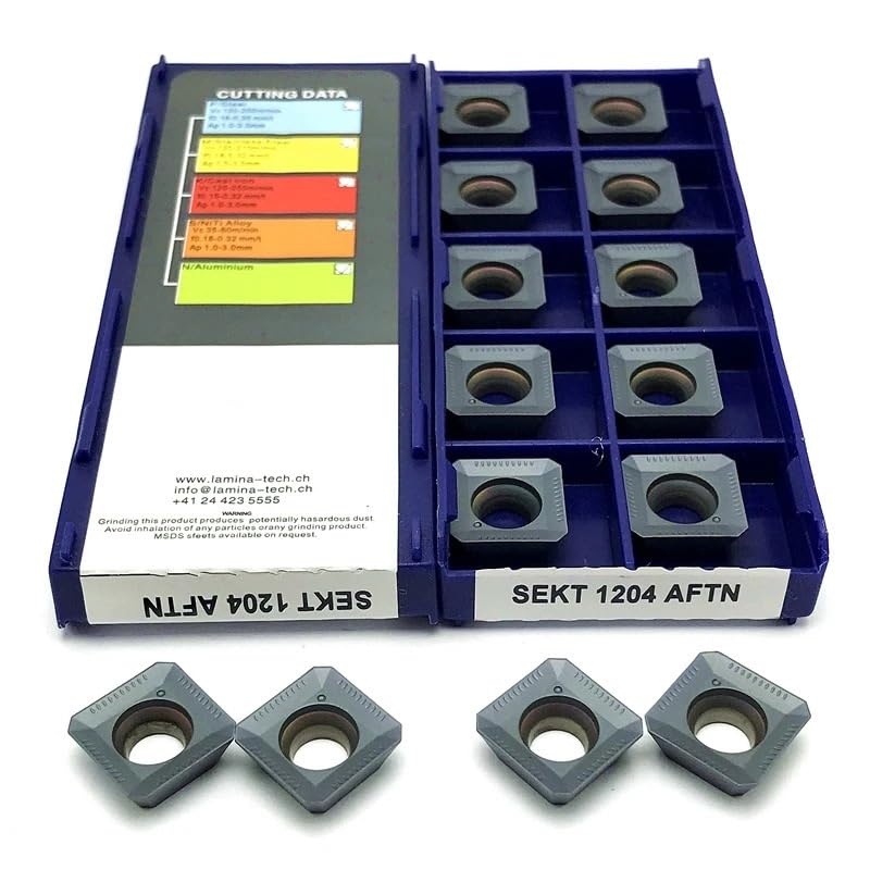 Herramienta de Corte SEKT1204 LT30 para Fresado CNC miniatura 4