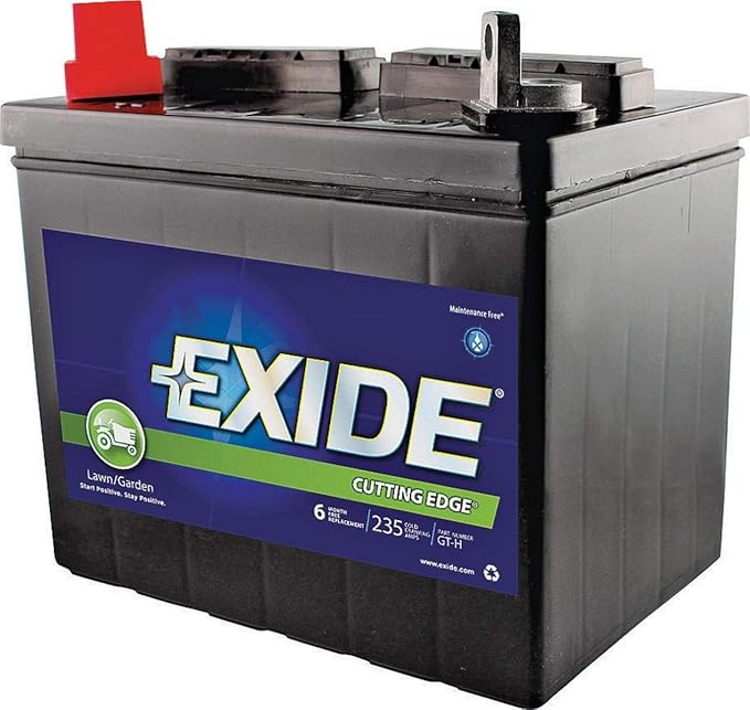 Amazon Com Exide Small Engine Garden Tractor Battery Automotive