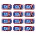 DIANN 12pcs DC 5V Relay Module 1 Channel Relay Board with Optocoupler Support High/Low Level Trigger