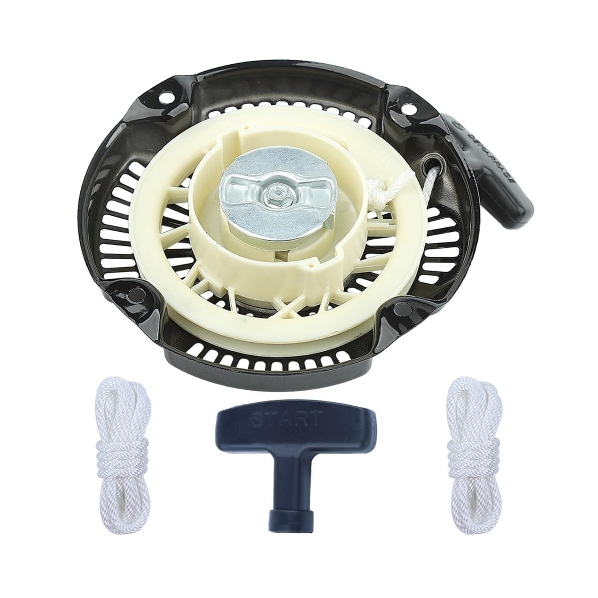 Arranque de tracción Compatible con Eh12 268-50201-00, Kit de Cuerda con empuñadura, Arranque, empuñadura y Cuerda