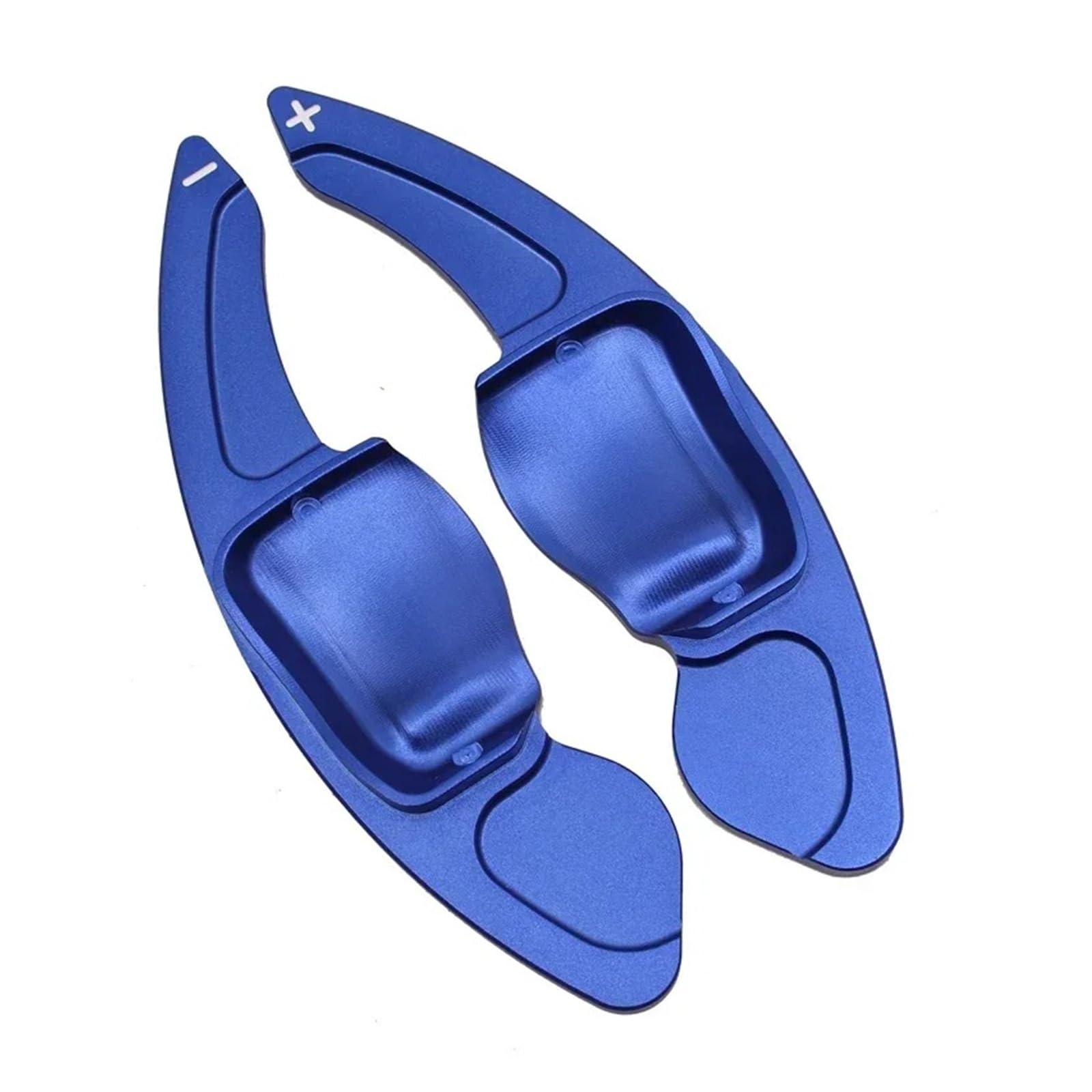 Plmnhss Blue Car Steering Wheel Shift Paddle Blade For Vw For Seat For Skoda Steering Wheel Paddle Extension Shift Cover