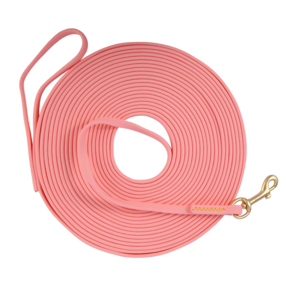 Long Leash Waterproof Dog Training Leash, Outdoor Longline Dog Leash for Training, Yard, Play, Beach, Camping