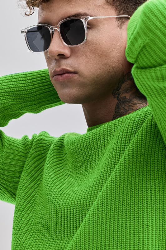 Image of SNITCH Black Fisherman Knit Sweater