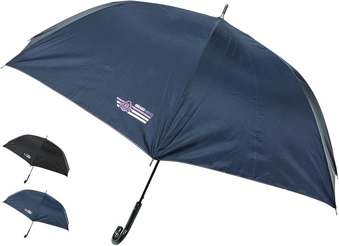 Amazon Co Jp 傘 メンズ 長傘 おしゃれ ジャンプ 大きい 70cm ネイビー ホーム キッチン