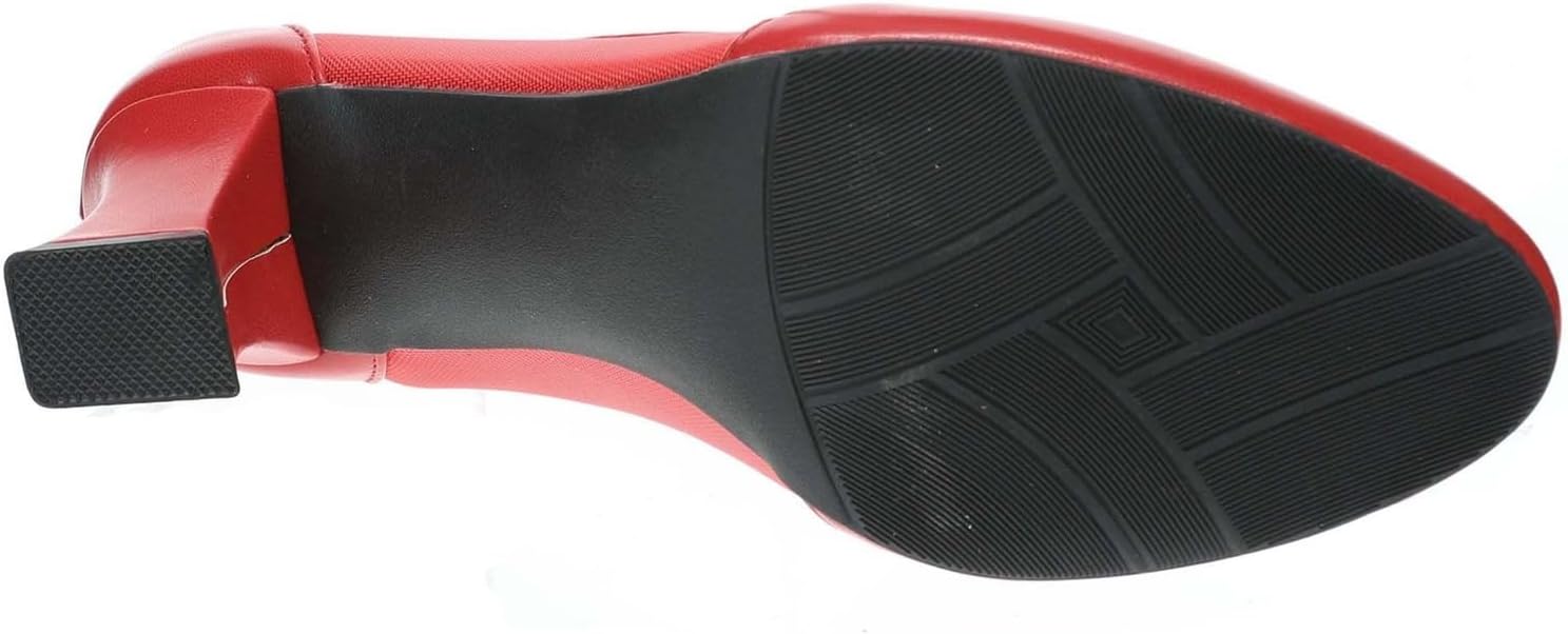 ARRAY Women’s Marilyn Low Heel Pump with Mesh Detail, Black