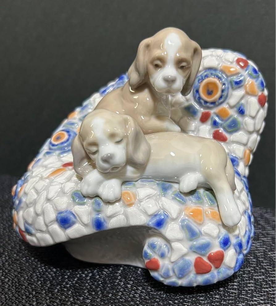 絶版リヤドロ バルセロナの仔犬 フィギュリン