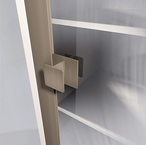 Miniatura 6 de HRX - Manija de puerta autoadhesiva para puerta, fácil de instalar, sin tornillos, despegar y pegar en vidrio, madera, metal, plástico, perilla de