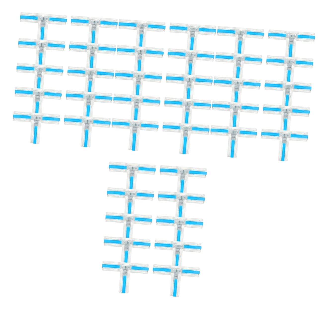 STOBAZA 4sets 10pcs Quick Splice Wire Connectors Insulated Copper Terminals for Electrical Repairs Flexible and Terminal Connector Kit Safe and Versatile 10pcs*4