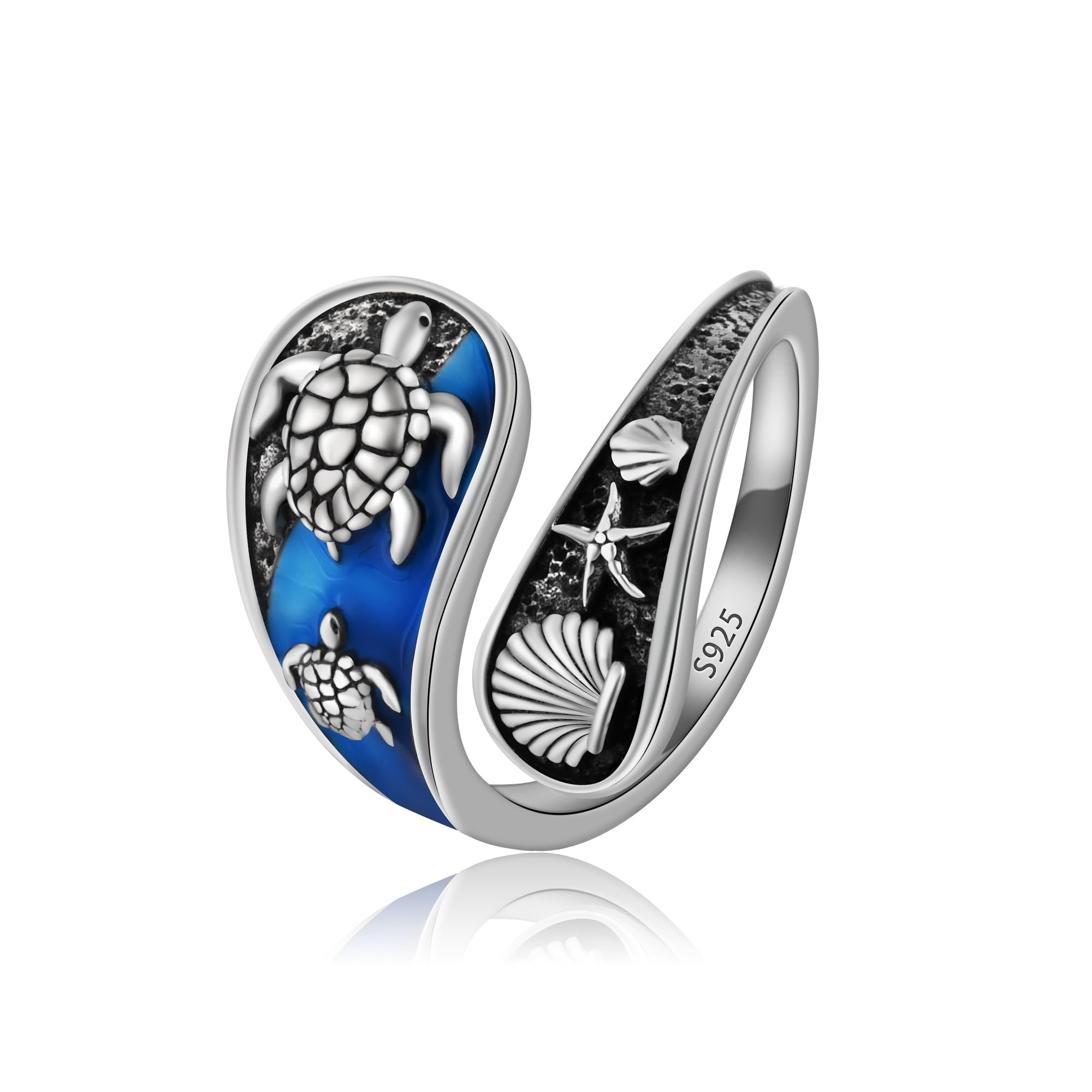 Spoon Rings for Women 925 Sterling Silver Sunflower Adjustable Thumb Spoon Rings Celtic Knot Promise Engagement Statement Boho Vintage Finger Open Antique Rings Jewelry