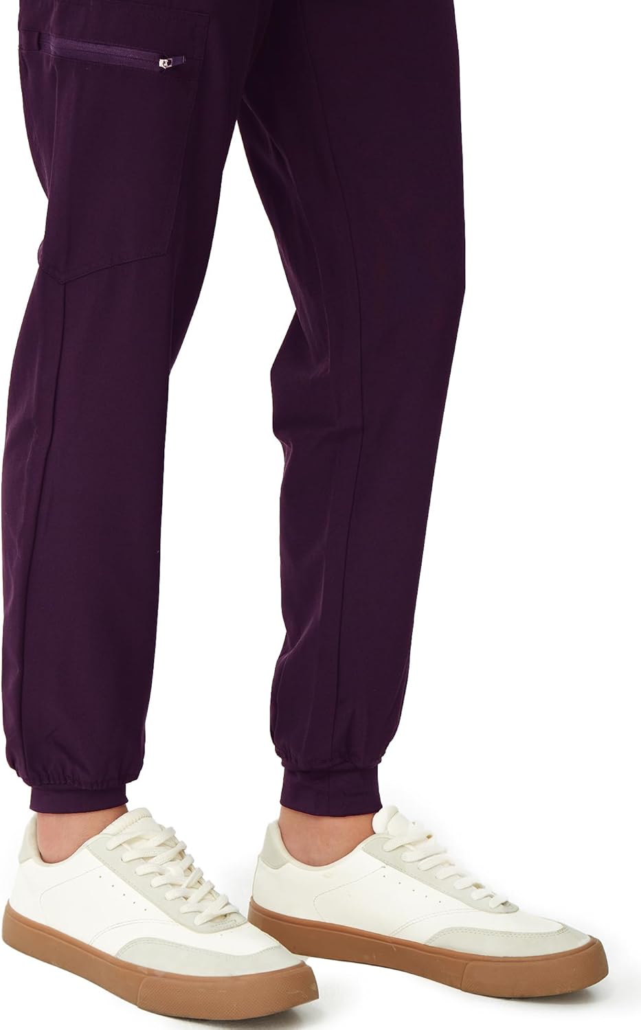 Scrubs for Women, Stretchy Yoga Pants with 5 Pockets, Cargo Jogger Scrub Pants for Women - Image 5