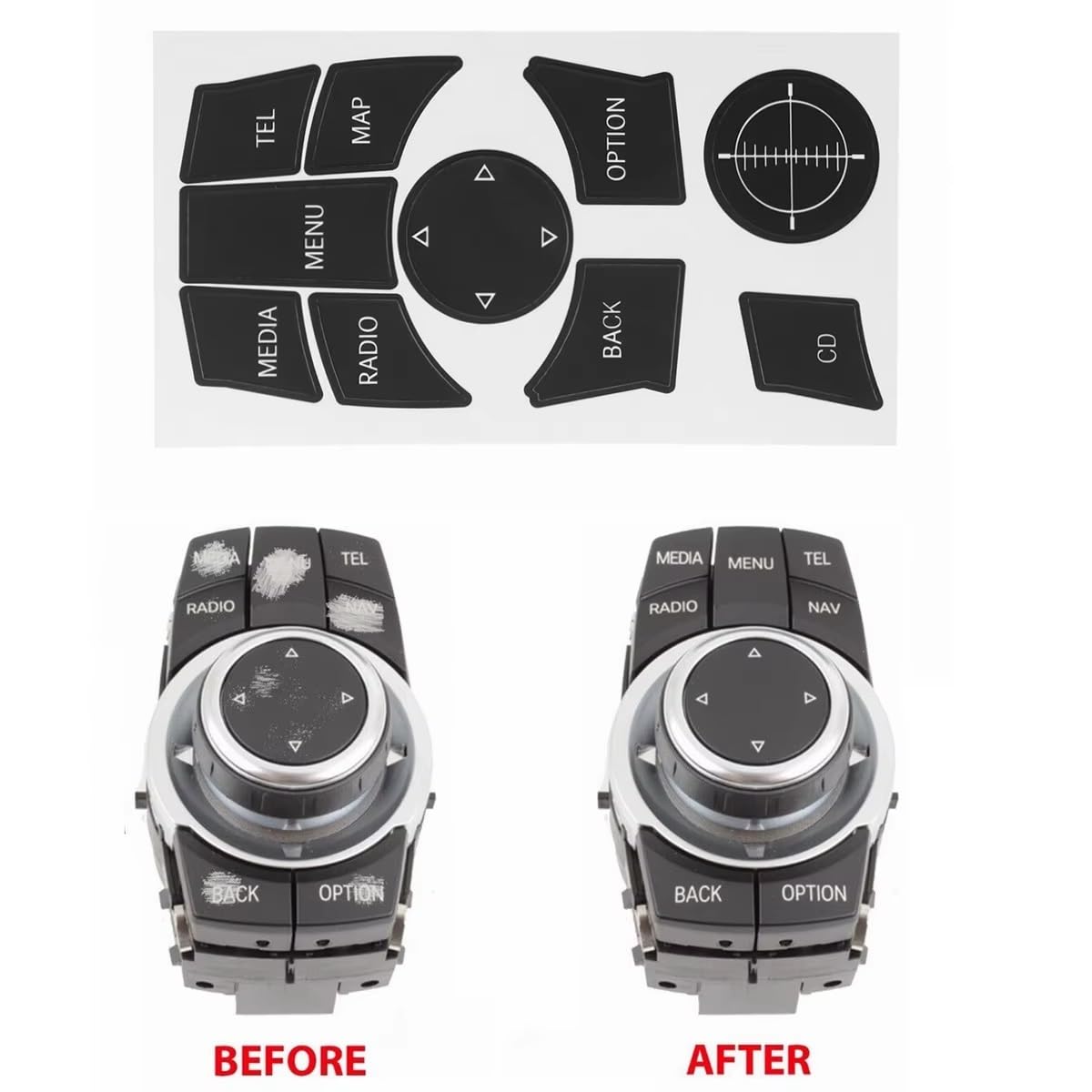 déco intérieur voiture Pour 5 6 7 Series Pour F07 F10 F11 F02 F04