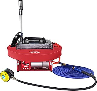 Diving Ventilator,Portable Rechargeable Underwater Breathing System Scuba Diving System,Diving Systems with 49 Ft Hose & Diving Breathing Regulator Scuba Compressor for Diving Fishing 4Hours