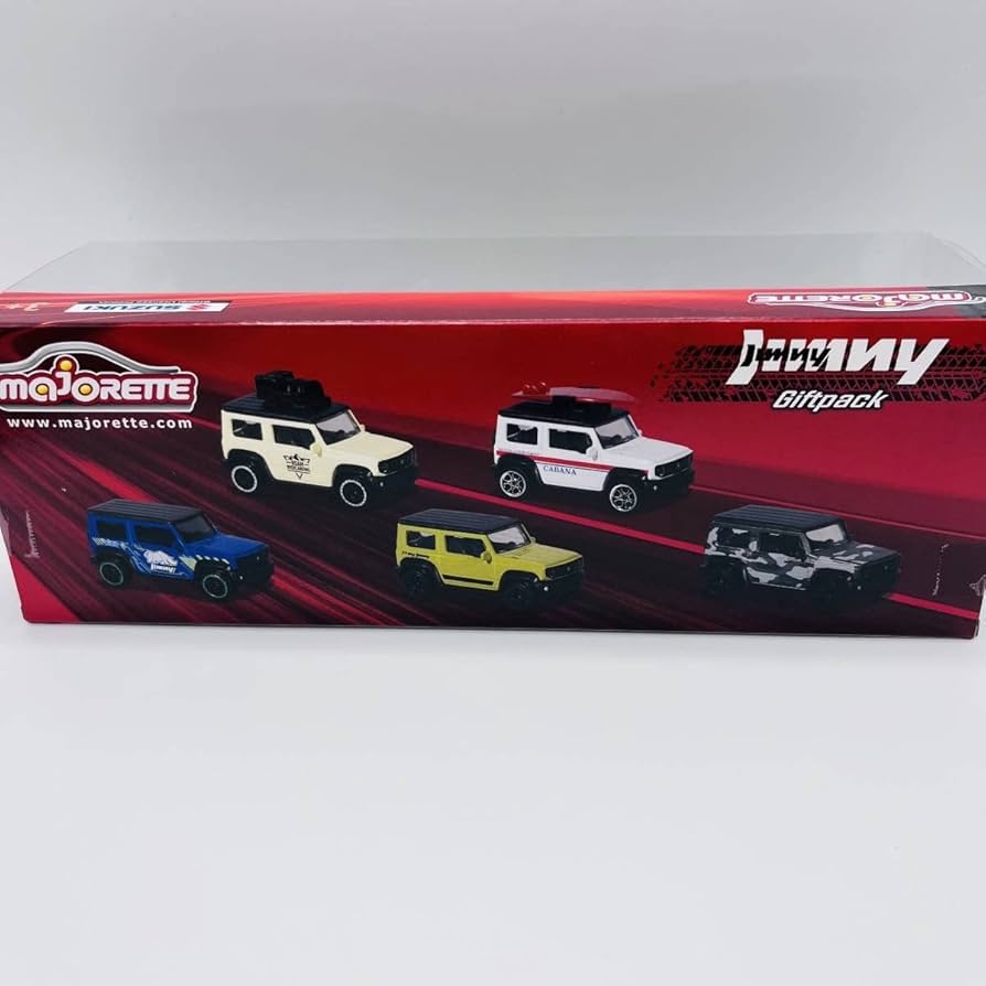 ジムニー マジョレット ミニカー セット JB64 JB74 レビュー マジョレット 日本車セレクション スズキ ジムニー
