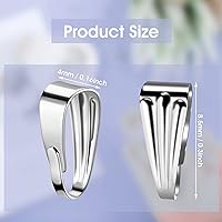 Vista 5 de Prasacco 200 cierres y conectores colgantes para fabricación de joyas