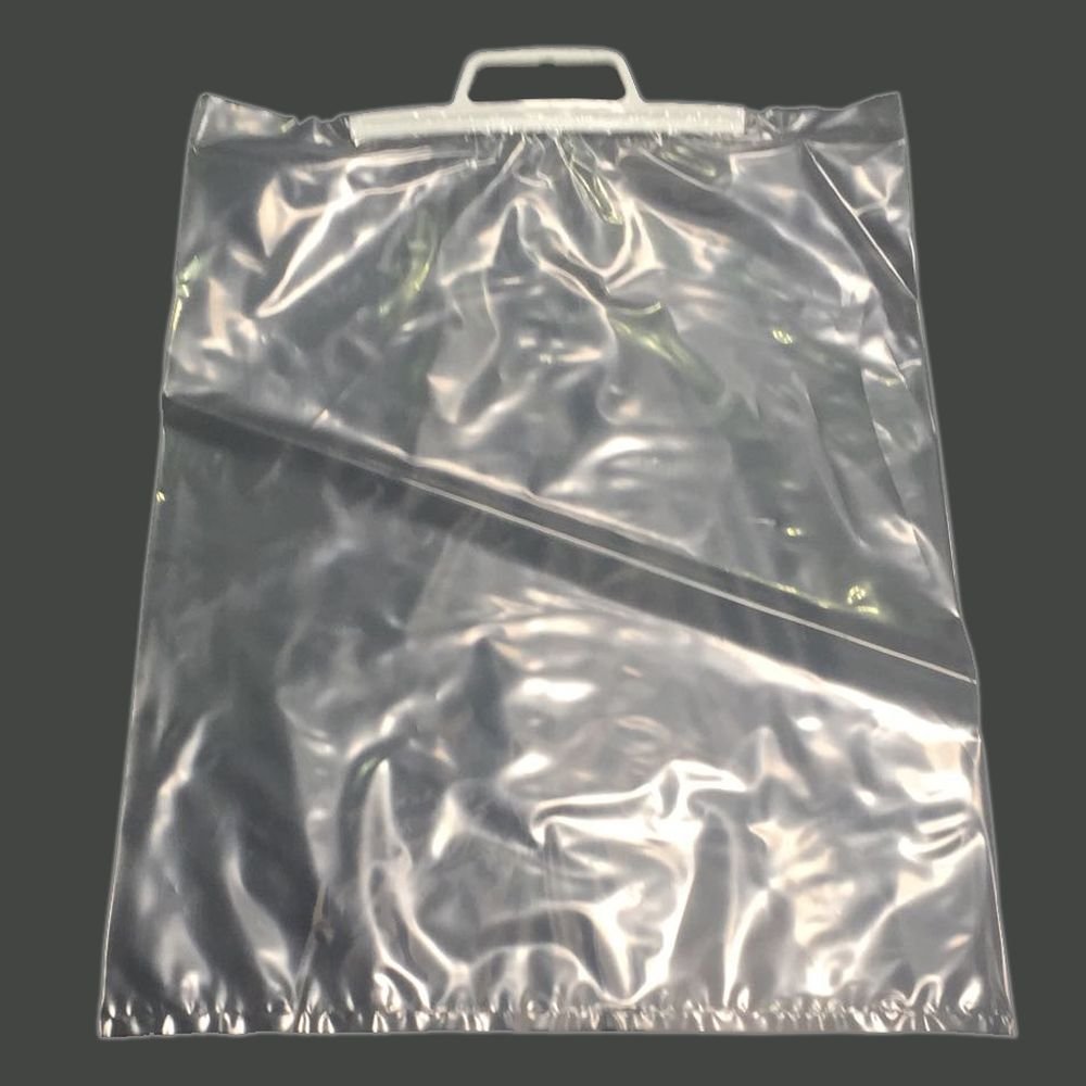 clear plastic bolsas with handles