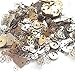 YIYATOO 50g Lot Vintage Steampunk Wrist Watch Old Parts Gears Wheels Steam Punk for Crafting