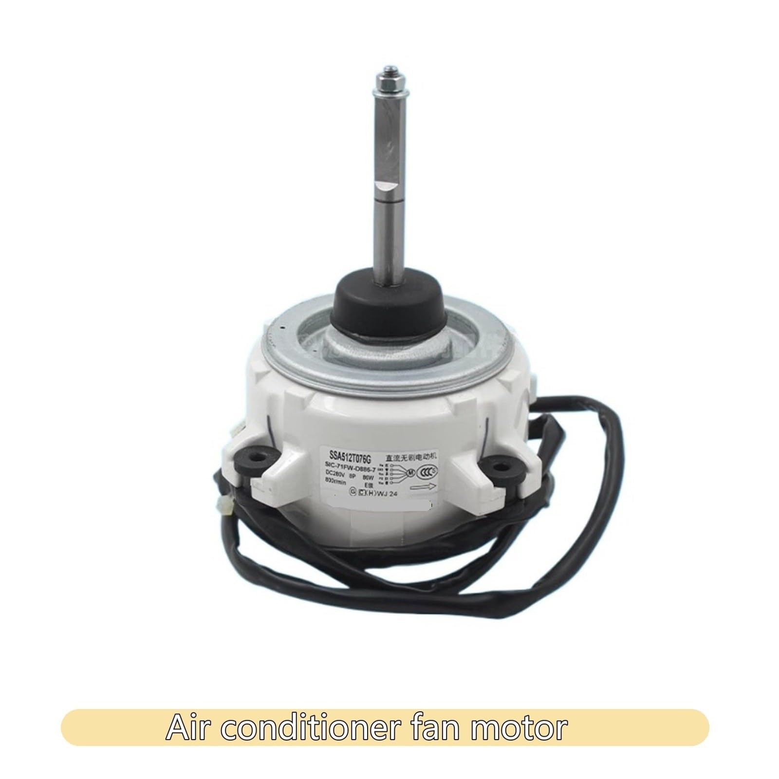 Motore Del Ventilatore DC for Unità Esterna Del Condizionatore D'aria, Compatibile Con Mitsubishi, SIC-71FW-D886-7 DC280V 50Hz SSA512T076G Parti Di Condizionamento
