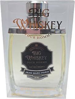 Big Whiskey Pour Homme by JMP Eau De Toilette 3.4 oz Fl Oz Boxed