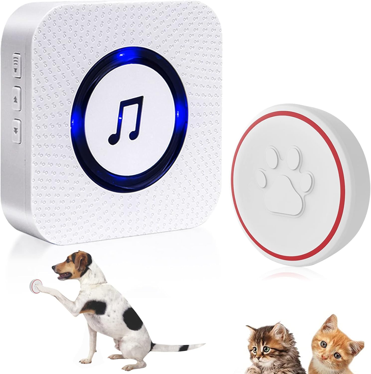 ChunHee Dog Door Bell Doggie Doorbell Puppy Training Dog Bells