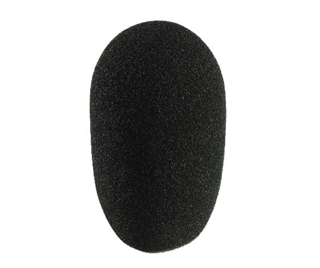 Monacor Black Microphone Windshield - 21-26Mm Diameter