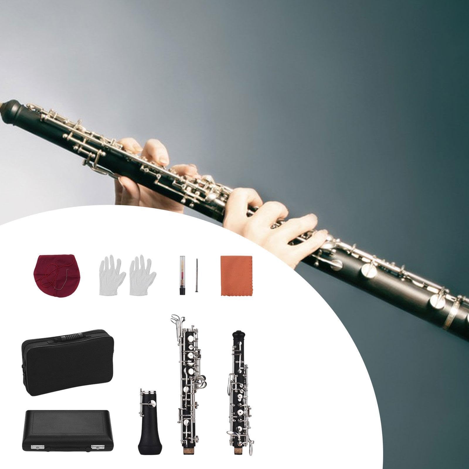 Oboe in C Dur halbautomatisches Holzblasinstrument inklusive Koffer