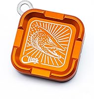 Vista 12 de Cling Fishing Products Mag Grab® Mini – Soporte magnético compacto para moscas y organizador para pescadores (Brown Town, Naranja)