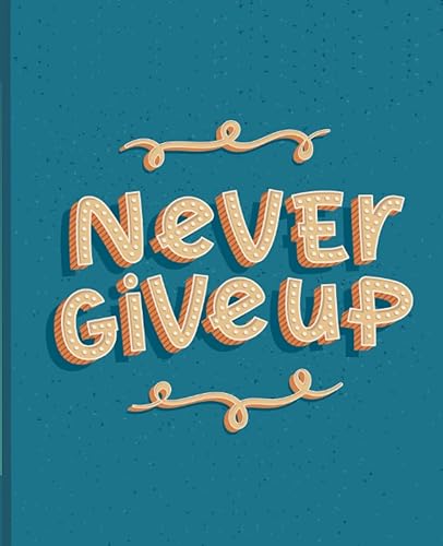 Inspiration notebook with positive message